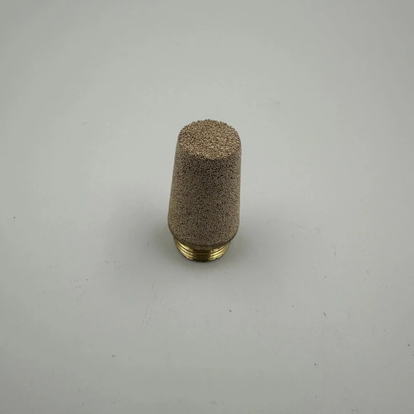 1" SİNTER BRONZ SUSTURUCU DÜZ TİP - Resim 2