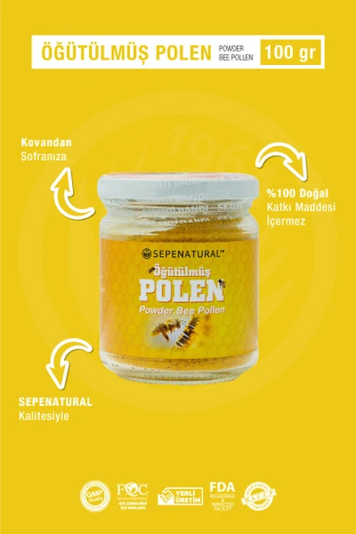 SPN  OGUTULMUS POLEN 100GR - Resim 4