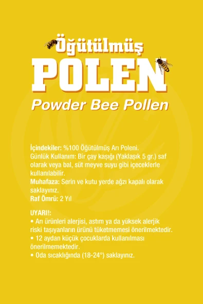 SPN  OGUTULMUS POLEN 100GR - Resim 3