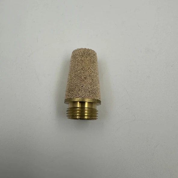 1" SİNTER BRONZ SUSTURUCU DÜZ TİP - Resim 3
