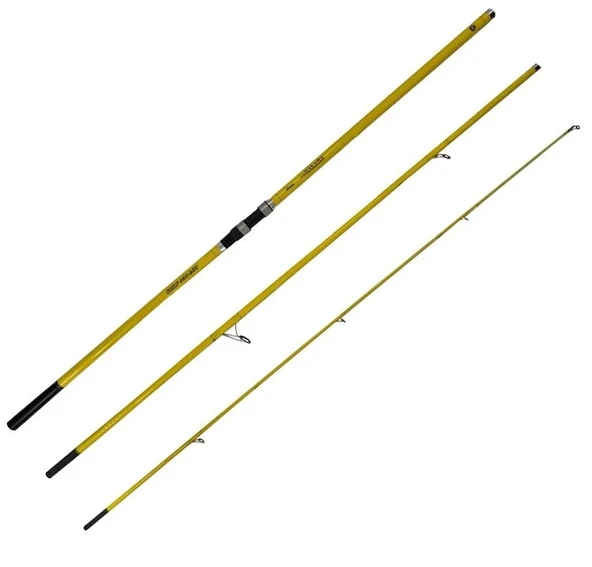 Okuma Makaira Surf 4,50 cm 100-250 3 Parça Yellow Surf Kamışı ürün görseli 1