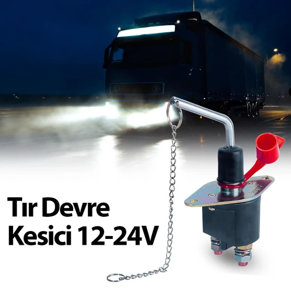 Tır Devre Kesici Akü Şalter 12-24v Isıya Dayanıklı ürün görseli 1