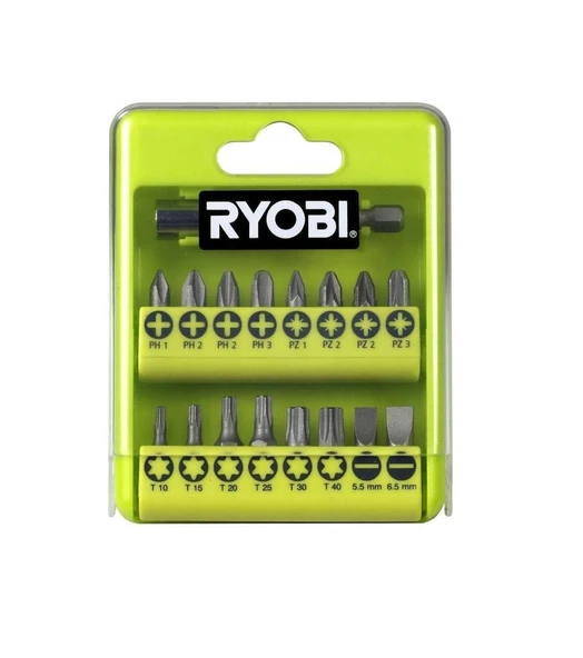 Ryobi RAK17SD Bits Uç Seti 17 Parça ürün görseli 1