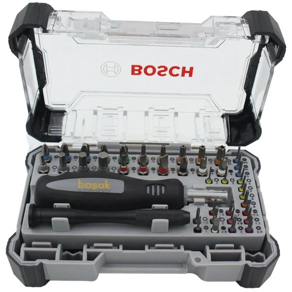 BOSCH 42 Parça Hassas Vidalama-Bits Ucu Seti - 2607002835 - Resim 3