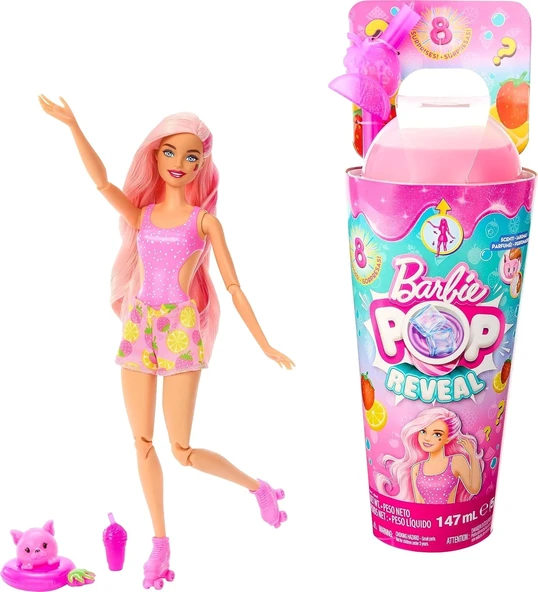 Barbie Pop Reveal Meyve Serisi HNW40-HNW41 ürün görseli 1