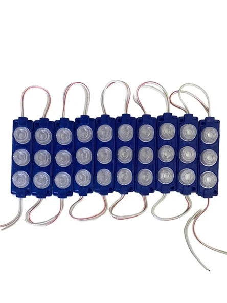 12V CAMLI SOFT PARMAK MAVİ - Resim 2