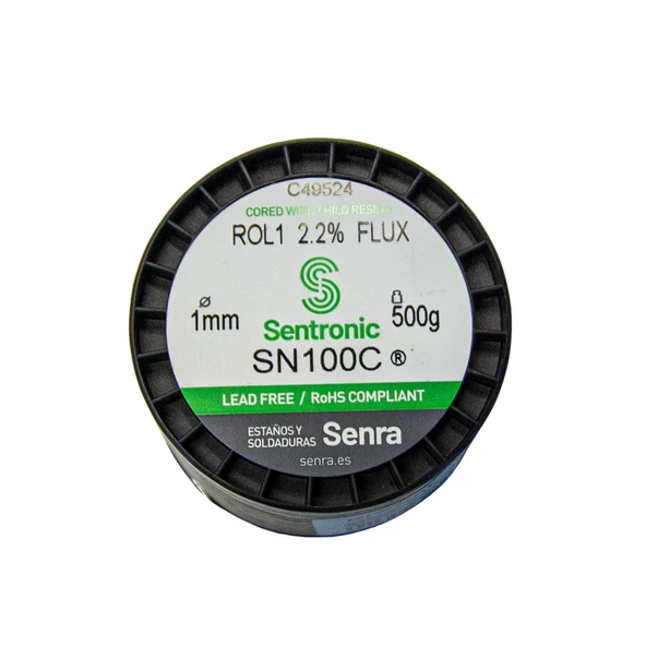 Sentronic SN100C Kurşunsuz Lehim Teli - 1mm, 500g ürün görseli 1