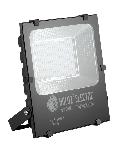 HOROZ LEOPAR-100 100w Led Projektör Siyah 6400K IP65 ürün görseli 1