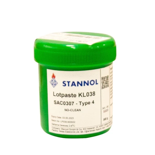 SAC307 Kurşunsuz Krem Lehim Type 4 (500 gr) ürün görseli 1
