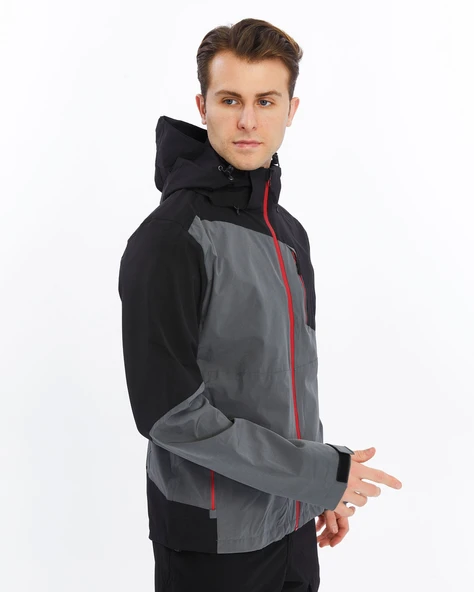 Mapamyumco Windbreaker Erkek Ceket-FÜME - Resim 4