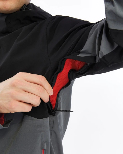 Mapamyumco Windbreaker Erkek Ceket-FÜME - Resim 7