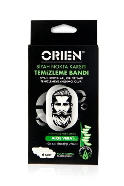 Erkeklere Özel Siyah Nokta Karşıtı Temizleme Bandı 6'lı ürün görseli 1