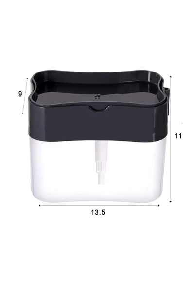 Trade Bazaar 2'si Bir Arada Süngerli Sıvı Deterjan Dispenser - Resim 3