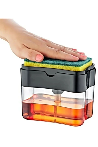 Trade Bazaar 2'si Bir Arada Süngerli Sıvı Deterjan Dispenser - Resim 4