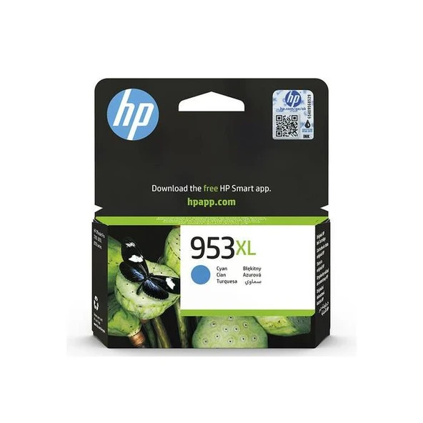 Hp F6U16Ae Mavi Kartuş (953Xl) ürün görseli 1