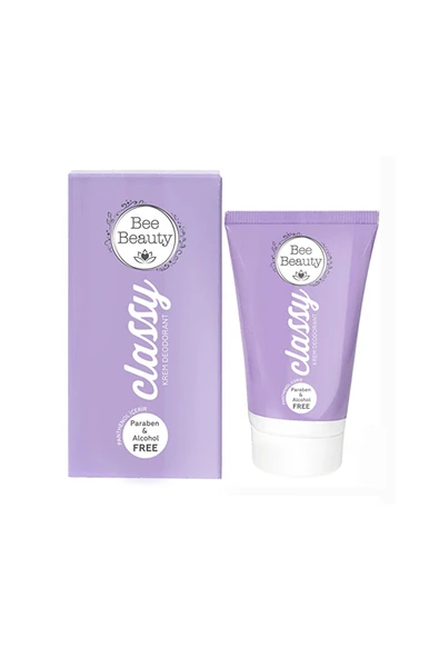 Bee Beauty Alkol ve Paraben İçermeyen Krem Deodorant 35 ml Mor ürün görseli 1