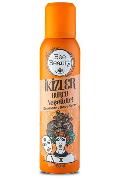Bee Beauty İkizler Kadın Deodorant Sprey 150 ml ürün görseli 1