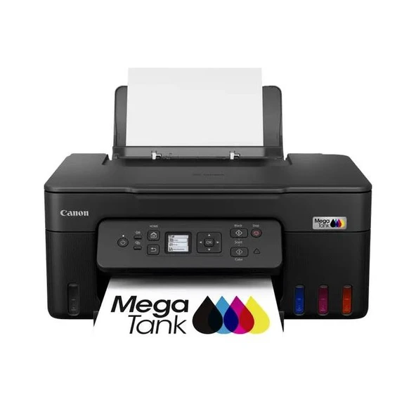 Canon Pixma G3480 Wi-Fi + Tarayıcı + Fotokopi Renkli Çok Fonksiyonlu Tanklı Mürekkep Püskürtmeli Yazıcı ürün görseli 1