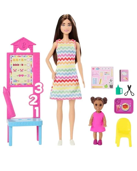 Barbie Kariyer Bebeği Öğretmen JCR76 - Resim 2