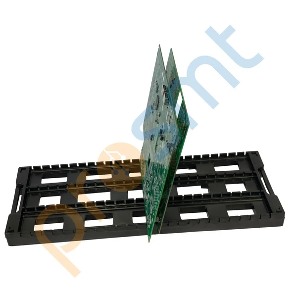 PCB Taşıma Rafı 25 Slot 436x160x32 mm ESD Antistatik PCB Tutucu ürün görseli 1