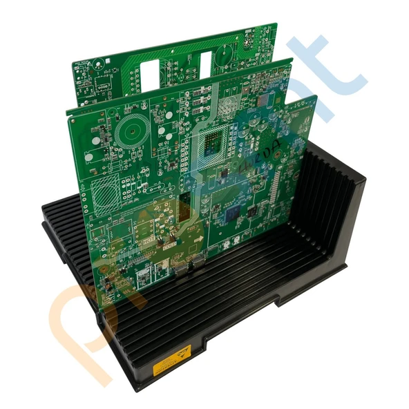 PCB Taşıma Rafı 30 Slot 270x255x130 mm, L Şeklinde ESD Antistatik PCB Tutucu ürün görseli 1