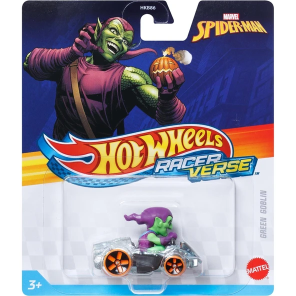 Hot Wheels RacerVerse Spiderman Green Goblin JBK22 ürün görseli 1