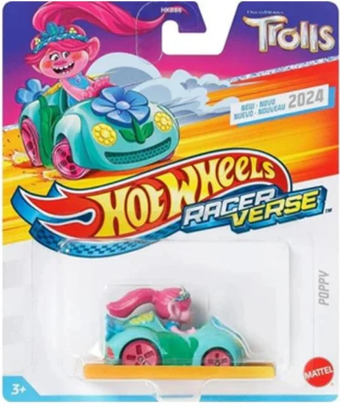 Hot Wheels RacerVerse Trolls Poppy HRT33 ürün görseli 1