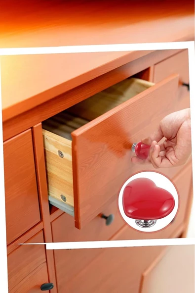 Sezka Life Çok Amaçlı Kulp Mutfak,Banyo Çekmece Kulpu Yapışkanlı Dolap Raf Kulpu 4 Adet Düğme Kulp ürün görseli 1