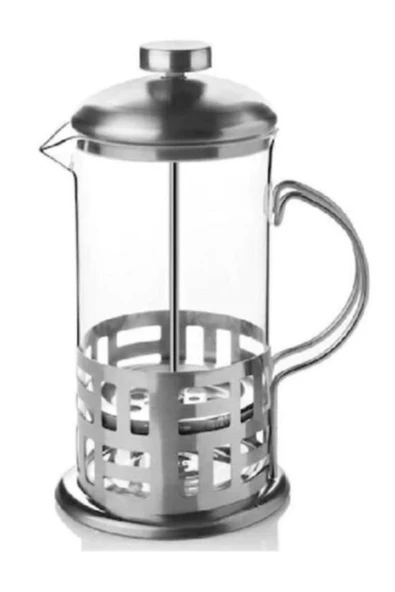 Akkoyunlu home Bitki Çayı Demleme Demliği 600 ml French Press ürün görseli 1