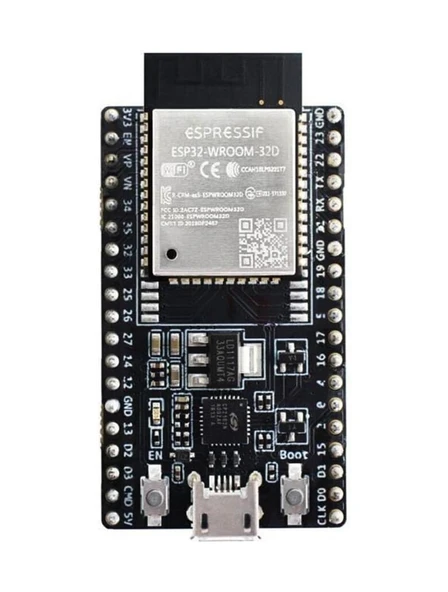 Esp32-wroom-32d Wifi Bluetooth Geliştirme Modülü ürün görseli 1