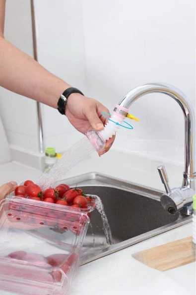 Sezka Life Filtreli Musluk Başlığı Sıçrama Önleyici 360 Başlık Mutfak,Lavabo Musluk Başlığı Filitre ürün görseli 1