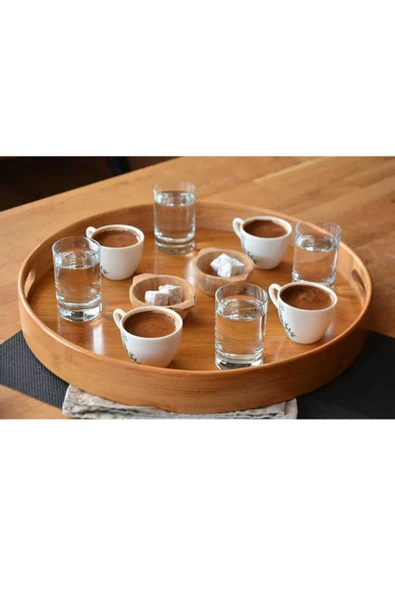 BALSA Dark Kitchen - Yuvarlak Tepsi 35 Cm Fma08533 ürün görseli 1