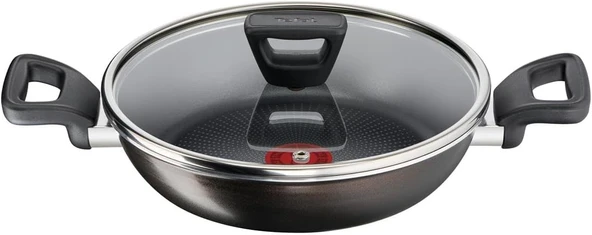 Tefal Titanyum 2X XL Difüzyon Tabanlı Kapaklı Sahan 24 Cm ürün görseli 1