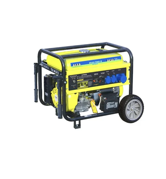 Aksa AAP 8000E 8 kVA Benzinli Monofaze Jeneratör ürün görseli 1