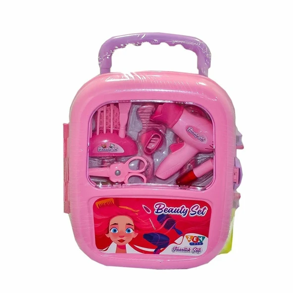 15 Parça 31 cm Valizli Güzellik Seti 0083 ürün görseli 1