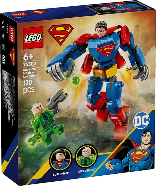 Lego Dc Superman™ Robotu, Lex Luthor™’a Karşı 76302 ürün görseli 1