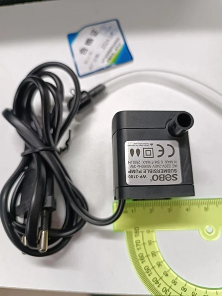 Sobo WP-3100 Mini Pompa 250 Lt/h 3 W - Resim 4