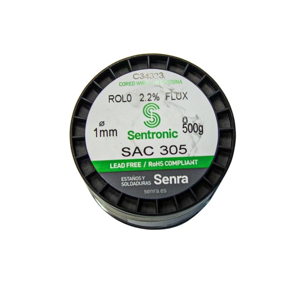 Sentronic SAC305 Kurşunsuz Lehim Teli - 1mm - 500g ürün görseli 1