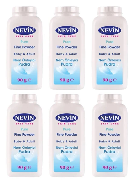 Nevin Nem Önleyici Pudra 90gr 6 Adet ürün görseli 1