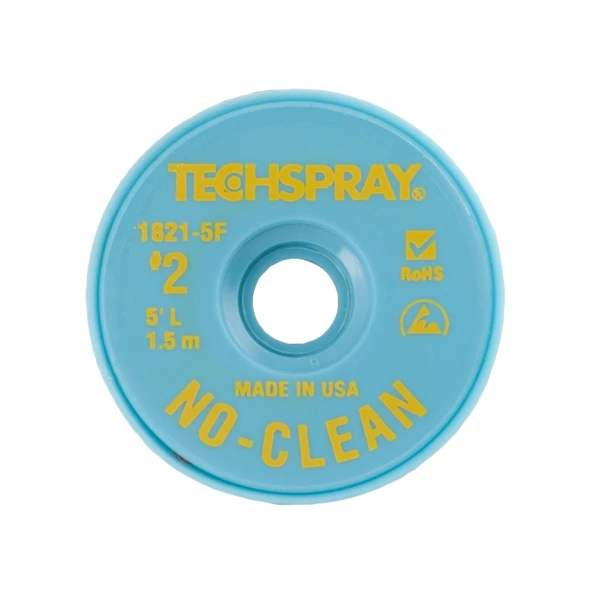 1821-5F Lehim Alma Teli  Sarı (1,4mmx1,5m) No-Clean ürün görseli 1
