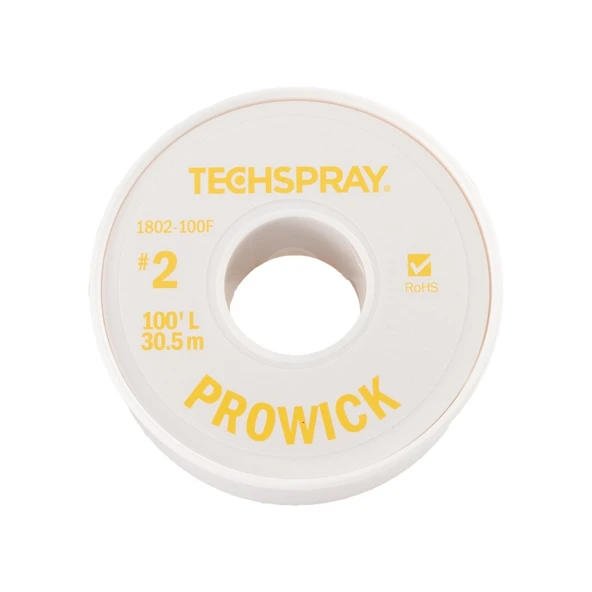 1802-100F Lehim Alma Teli Sarı (1,4mm x 30,5m) Pro-Wick® ürün görseli 1