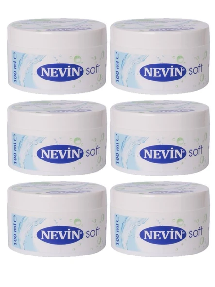 Nevin Soft Nemlendirici Bakım Kremi 100ml 6 Adet ürün görseli 1