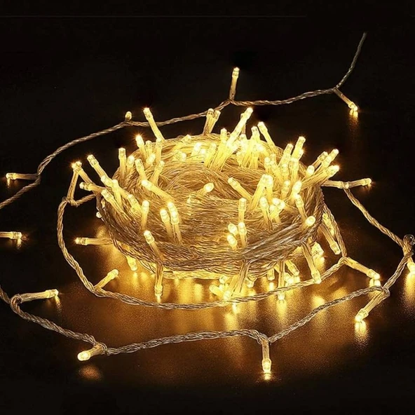 Yılbaşı Işığı 10m Sarı Led ürün görseli 1