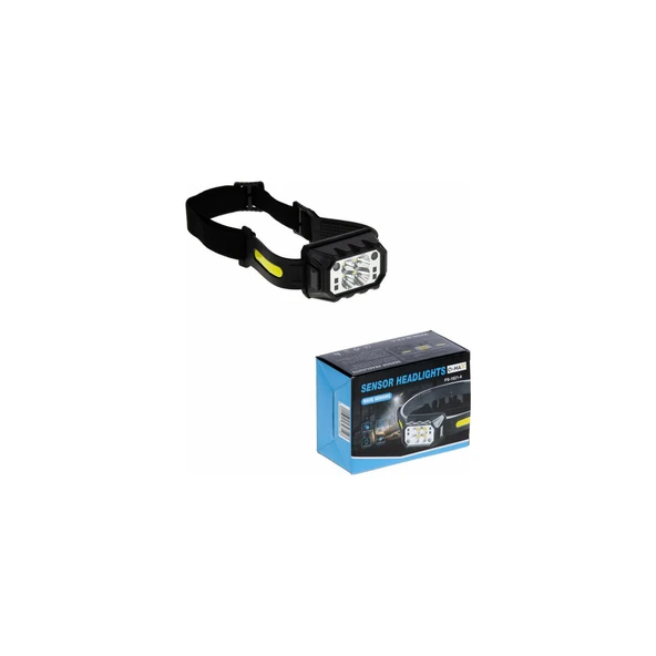 Q-MAX KAFA FENERİ ŞARJLI SENSÖRLÜ PS-1821-4 8128 ürün görseli 1