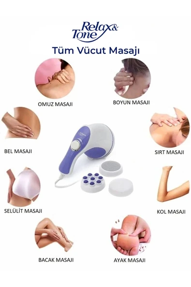 Relax Rl-060 Super Tone Masaj Aleti - Resim 5