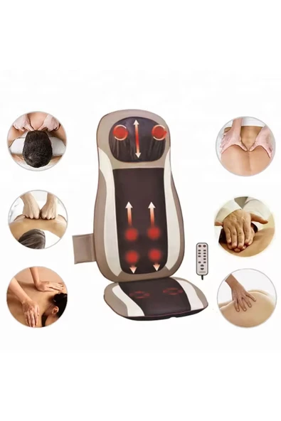 Relax Ovmalı Isıtmalı Masaj Minderi - Resim 3