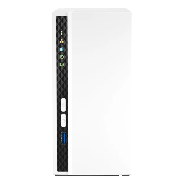 QNAP TS-233 (2x24TB Desteği) RAID(0-1) NAS Depolama Ünitesi ürün görseli 1