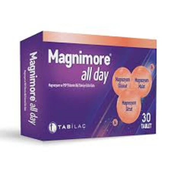 Magnimore All Day 30 Tablet ürün görseli 1