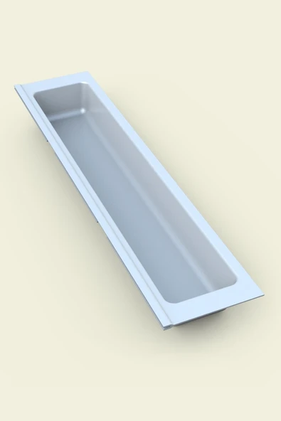 Mutfak Çekmece Içi Kaşıklık, Beyaz Tek Bölmeli Modül 11Cm X 48Cm ürün görseli 1