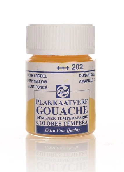 TALENS GOUACHE JAR 16ML DEEP YELLOW ürün görseli 1